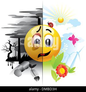 Smiley Illustration de Vecteur