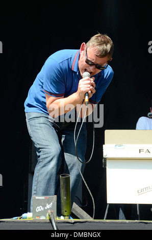 Inspiral Carpets V Festival 2012 tenue à Hylands Park - Performances - un jour l'Angleterre Essex - 18.08.12 Banque D'Images