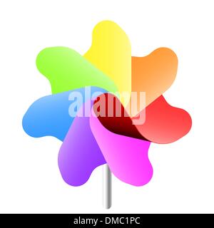 Pinwheel Vector Illustration de Vecteur