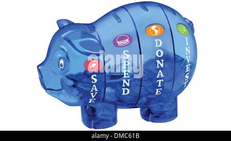 Tirelire Illustration de Vecteur