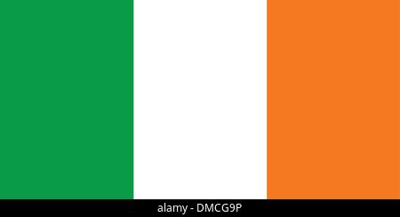 Drapeau de l’Irlande Illustration de Vecteur