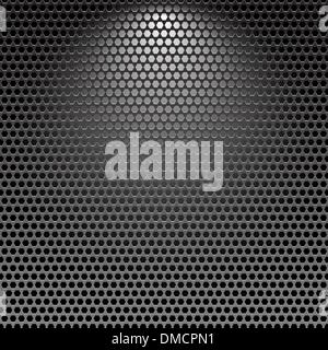 Grille inox foncé metal texture background Illustration de Vecteur