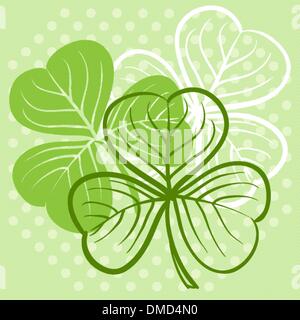 3 Leaf Clover illustration Illustration de Vecteur