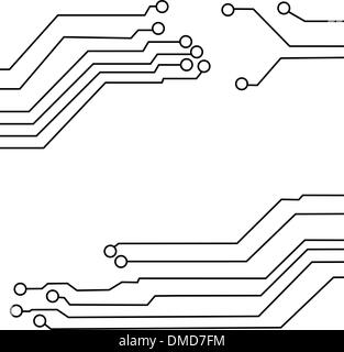 Texture de fond de circuit Illustration de Vecteur