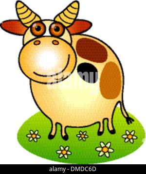 vache Illustration de Vecteur