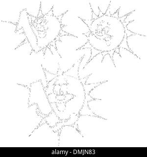 Dim Collection Illustration de Vecteur