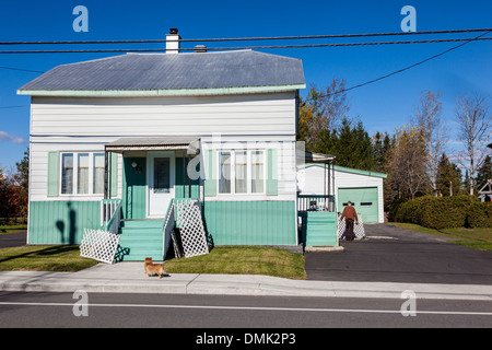 Maison DANS LA RÉGION DE CHAUDIÈRE-APPALACHES, QUÉBEC, CANADA Banque D'Images