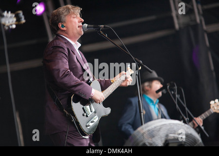 Squeeze live au Festival de Westport Banque D'Images