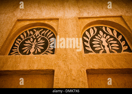 Juma cheik Al Maktoum House, le musée de l'architecture traditionnelle à Dubaï Banque D'Images