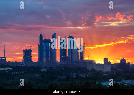 La ville de Moscou Banque D'Images