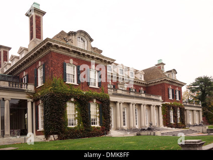 Les jardins de Old Westbury house sur Long Island NY Banque D'Images