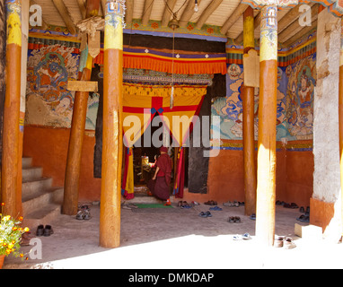 La belle vallée de Leh au Ladakh, Inde. Banque D'Images