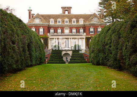 Les jardins de Old Westbury house sur Long Island NY Banque D'Images