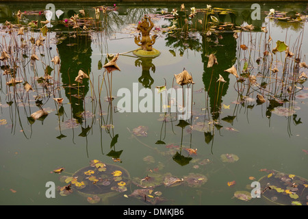 Les jardins de Old Westbury house sur Long Island NY Banque D'Images