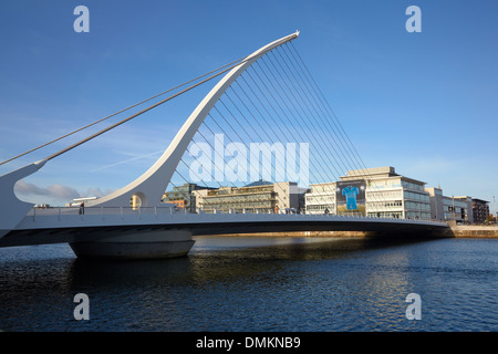 Samuel Beckett Bridge, Dublin, Irlande, Europe Banque D'Images