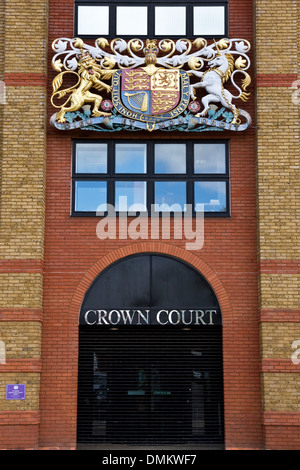 St Albans Crown Court et de comté, St Albans, Hertfordshire, England, UK Banque D'Images