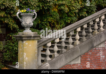 Les jardins de Old Westbury house sur Long Island NY Banque D'Images