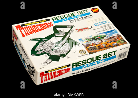 'Thunderbirds TB-2 et de récupération des véhicules modèle plastique construction kit par IMAI du Japon, basée sur la célèbre série TV des années 60 Banque D'Images