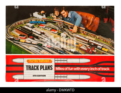 1976 Hornby OO' 'Chemins de fer Modèle de jauge Plans Piste livret (4ème édition) Banque D'Images