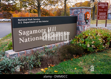 Sagamore Hill National park Banque D'Images