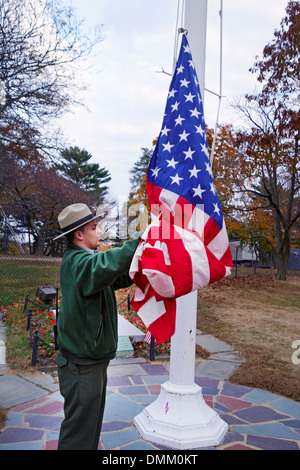 Sagamore Hill National park Banque D'Images