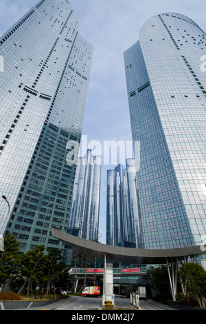 Je Haeundae-Park Hôtel de luxe et l'appartement d'habitation en copropriété - Busan, Corée du Sud Banque D'Images