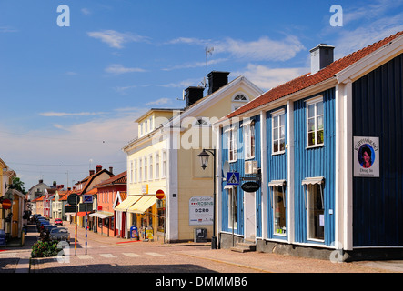 La Suède, Smaland, Vimmerby, vue de la ville Banque D'Images