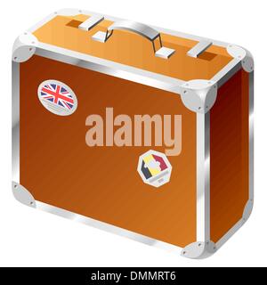 Valise de vecteur Illustration de Vecteur
