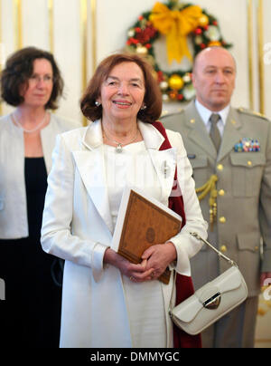 Nouvel ambassadeur tchèque au Slovaquie Livia Klausova à Bratislava, Slovaquie le 16 décembre 2013. (CTK Photo/Jan Koller) Banque D'Images