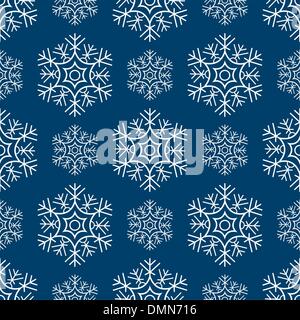Motif flocons sans couture Illustration de Vecteur