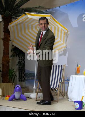 Rowan Atkinson au photocall de son nouveau film "M. Bean. Maison de vacances du Bean' à Berlin. Banque D'Images