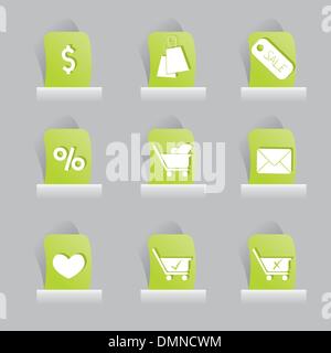 ensemble d’icônes Web Illustration de Vecteur