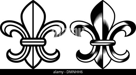 fleur de Lys Illustration de Vecteur