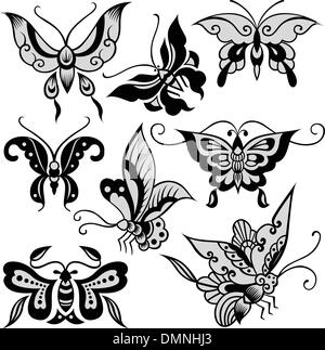 Illustration papillon Illustration de Vecteur