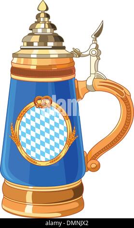 Oktoberfest Mug Illustration de Vecteur