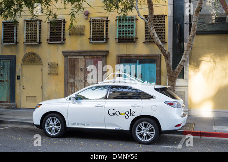 Location de voiture auto de Google. Banque D'Images