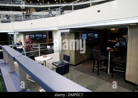 28 septembre 2009 - Arlington, Texas, États-Unis - 28 septembre 2009 : suite à un terrain du stade Cowboy. Les Cowboys de Dallas ont joué les Panthers à Cowboy Stadium à Arlington, au Texas. (Crédit Image : © Margaret Bowles/ZUMApress.com) Southcreek/mondial Banque D'Images