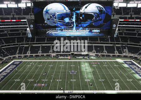 28 septembre 2009 - Arlington, Texas, États-Unis - 28 septembre 2009 : Cowboy Stadium. Les Cowboys de Dallas ont joué les Panthers à Cowboy Stadium à Arlington, au Texas. (Crédit Image : © Margaret Bowles/ZUMApress.com) Southcreek/mondial Banque D'Images