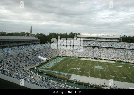 11 octobre 2009 - Chapel Hill, North Carolina, États-Unis - 10 octobre 2009 : Stade de Kenan. Le North Carolina Tarheels défait la Géorgie du Sud de l'Eagles 42-12 au stade de Kenan à Chapel Hill, Caroline du Nord. (Crédit Image : © Margaret Bowles/ZUMApress.com) Southcreek/mondial Banque D'Images