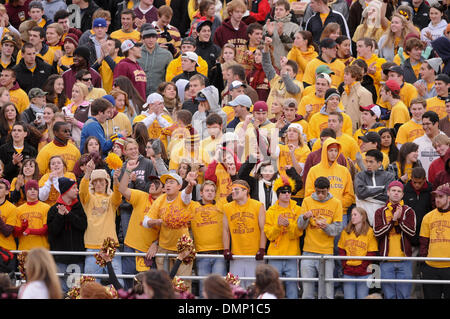 17 octobre 2009 - Chestnut Hill, Massachusetts, États-Unis - 17 octobre 2009 : Boston College ''Super'' fans. (Crédit Image : © Geoff Bolte/ZUMApress.com) Southcreek/mondial Banque D'Images