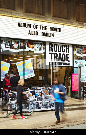 Rough Trade East record store, Brick Lane, Londres Banque D'Images