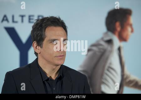 Madrid, Madrid, Espagne. 14Th Dec 2013. L'acteur américain Ben Stiller assiste à 'La vie secrète de Walter Mitty' photocall à l'Hôtel Villamagna le 16 décembre 2013 à Madrid Crédit : Jack Abuin/ZUMAPRESS.com/Alamy Live News Banque D'Images