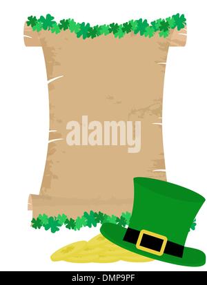 Saint Patrick's Day card Illustration de Vecteur