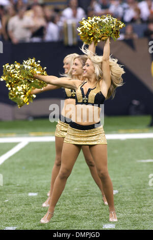 Octobre 04, 2009 - La Nouvelle Orléans, Louisianna, États-Unis - 04 octobre 2009 : Saintsations pendant les Saints 24 - 10 victoire sur les Jets au Superdome à La Nouvelle-Orléans Louisianna (crédit Image : © Epicéa Derden/ZUMApress.com) Southcreek/mondial Banque D'Images