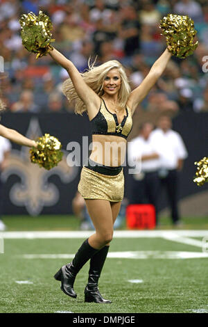 Octobre 04, 2009 - La Nouvelle Orléans, Louisianna, États-Unis - 04 octobre 2009 : Saintsations pendant les Saints 24 - 10 victoire sur les Jets au Superdome à La Nouvelle-Orléans Louisianna (crédit Image : © Epicéa Derden/ZUMApress.com) Southcreek/mondial Banque D'Images