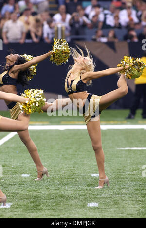 Octobre 04, 2009 - La Nouvelle Orléans, Louisianna, États-Unis - 04 octobre 2009 : Saintsations pendant les Saints 24 - 10 victoire sur les Jets au Superdome à La Nouvelle-Orléans Louisianna (crédit Image : © Epicéa Derden/ZUMApress.com) Southcreek/mondial Banque D'Images