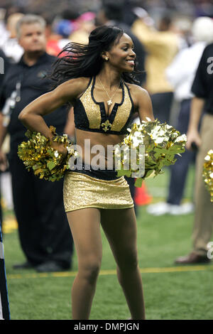 Octobre 04, 2009 - La Nouvelle Orléans, Louisianna, États-Unis - 04 octobre 2009 : Saintsations pendant les Saints 24 - 10 victoire sur les Jets au Superdome à La Nouvelle-Orléans Louisianna (crédit Image : © Epicéa Derden/ZUMApress.com) Southcreek/mondial Banque D'Images