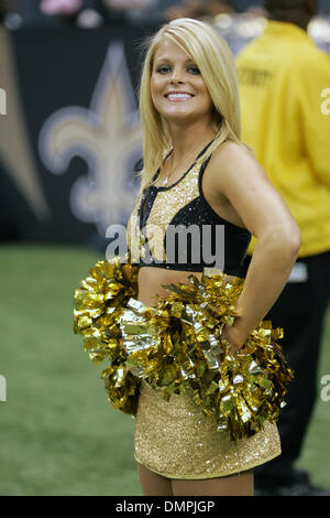 Octobre 04, 2009 - La Nouvelle Orléans, Louisianna, États-Unis - 04 octobre 2009 : Saintsations pendant les Saints 24 - 10 victoire sur les Jets au Superdome à La Nouvelle-Orléans Louisianna (crédit Image : © Epicéa Derden/ZUMApress.com) Southcreek/mondial Banque D'Images