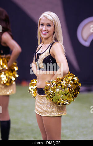 Octobre 04, 2009 - La Nouvelle Orléans, Louisianna, États-Unis - 04 octobre 2009 : Saintsations pendant les Saints 24 - 10 victoire sur les Jets au Superdome à La Nouvelle-Orléans Louisianna (crédit Image : © Epicéa Derden/ZUMApress.com) Southcreek/mondial Banque D'Images