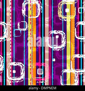 Motif à rayures sans couture Illustration de Vecteur